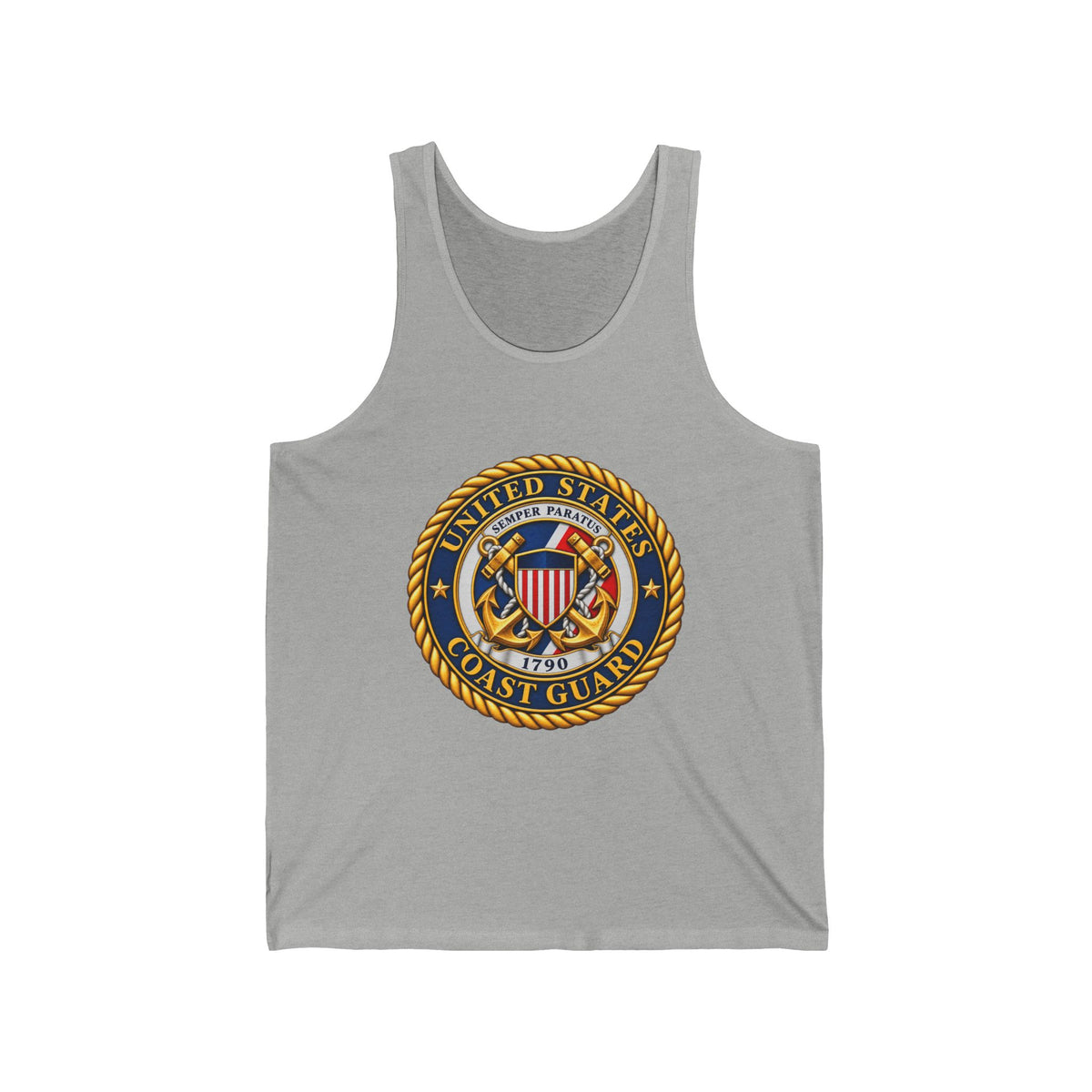 U.S. Coast Guard Emblem - Athletic Tank