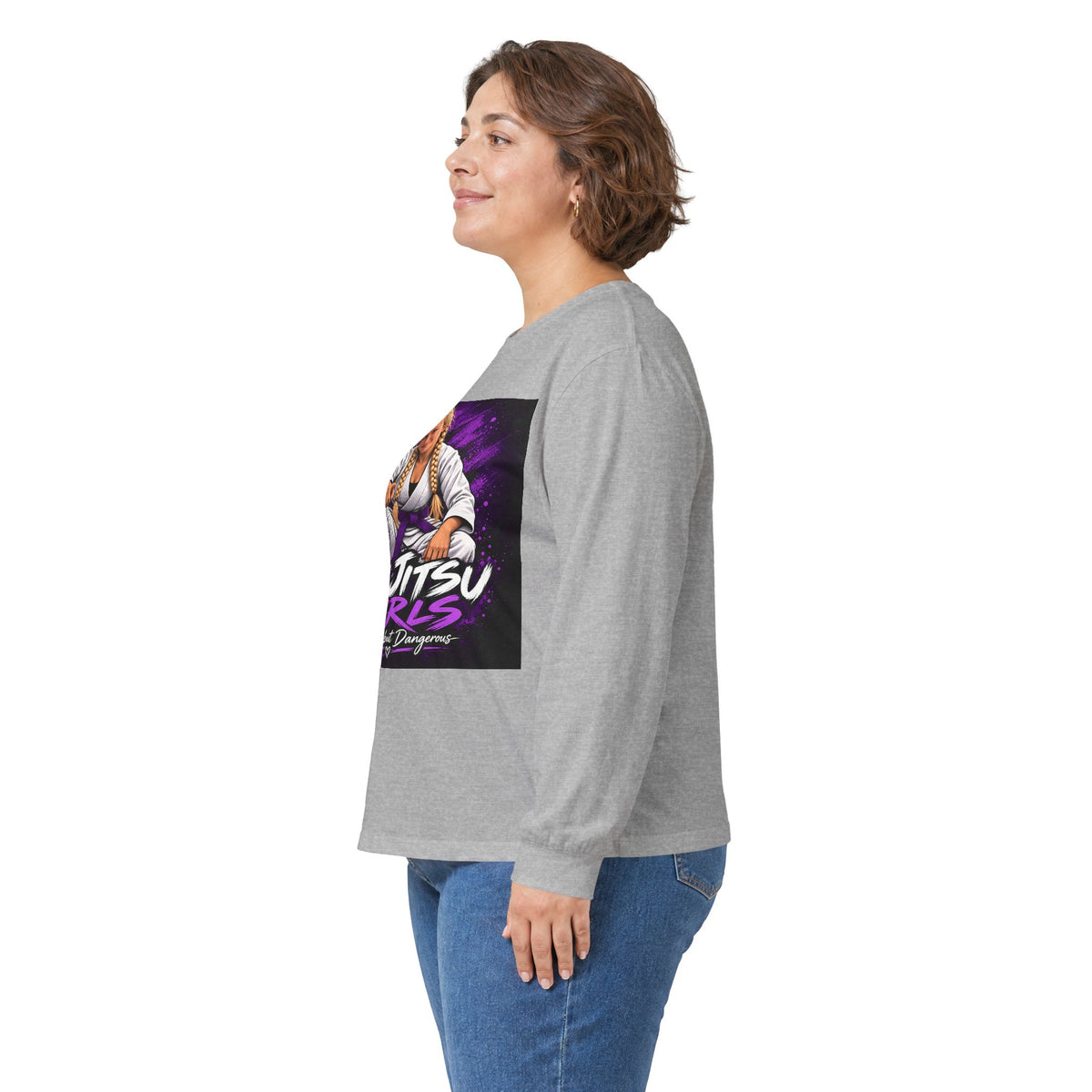 Jiu Jitsu Girls - Unisex Ultra Cotton Long Sleeve Tee