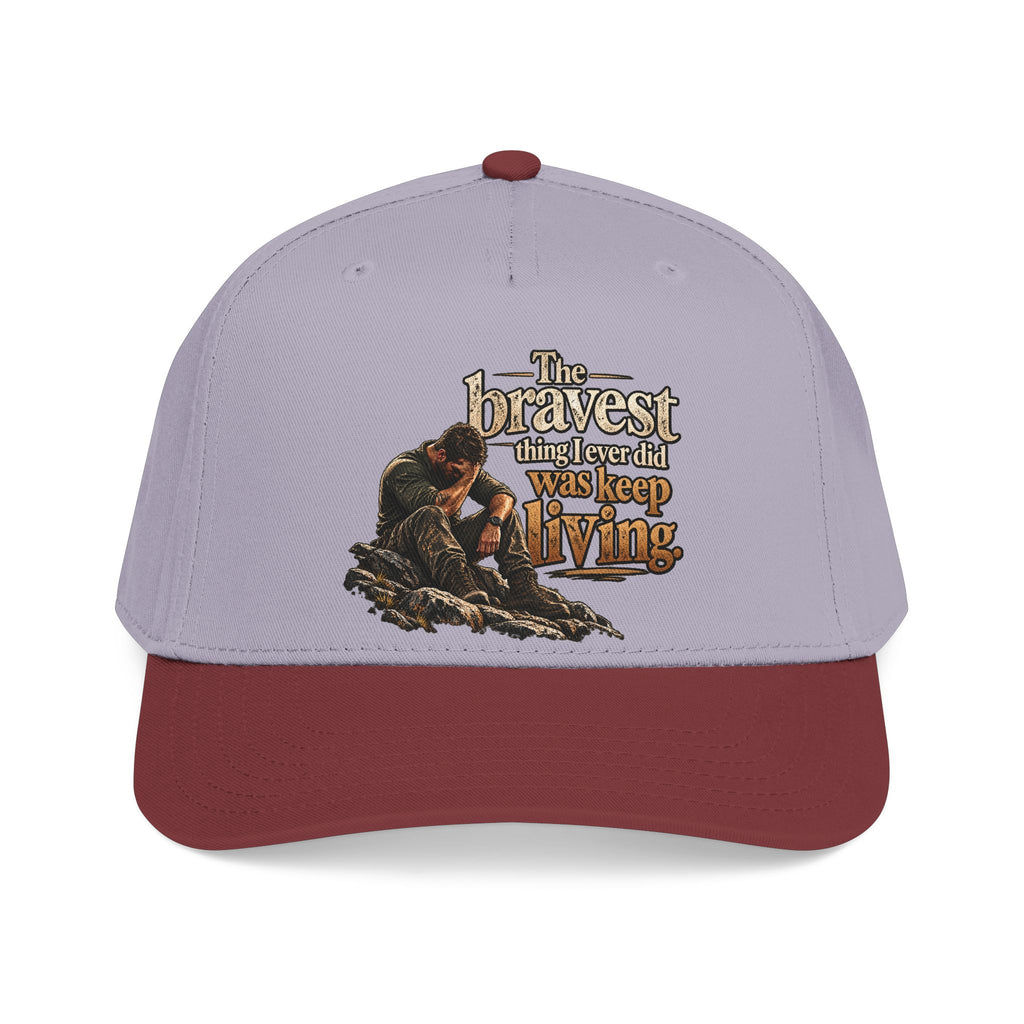 The Bravest Thing I Ever Did Was Keep Living - OTTO Baseball Hat