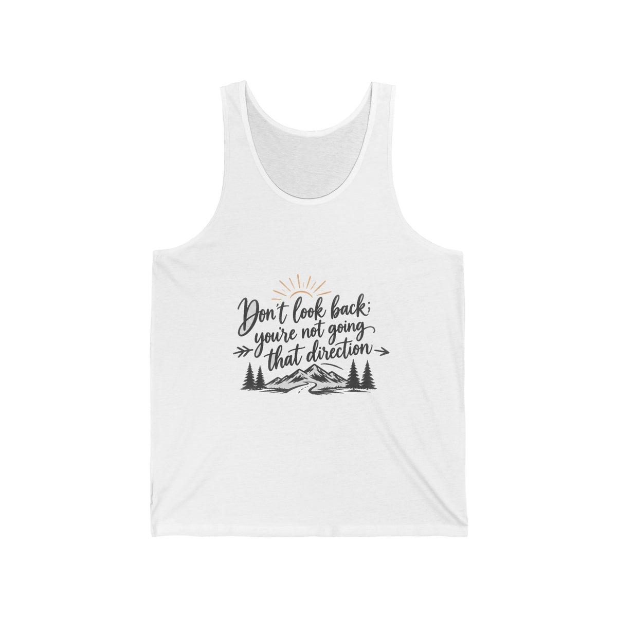 Don't Look Back - Athletic Tank