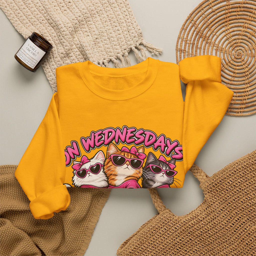 On Wednesdays We Wear Pink - Crewneck Sweatshirt