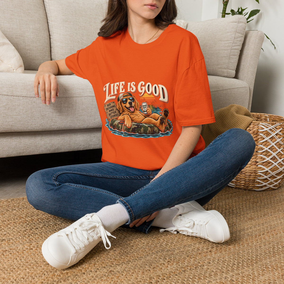 Life is Good Floatin' - Classic Tee