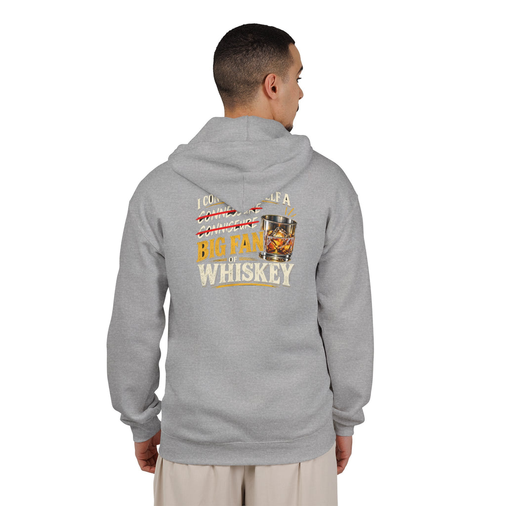 Big Fan of Whiskey - Full-Zip Hooded Sweatshirt