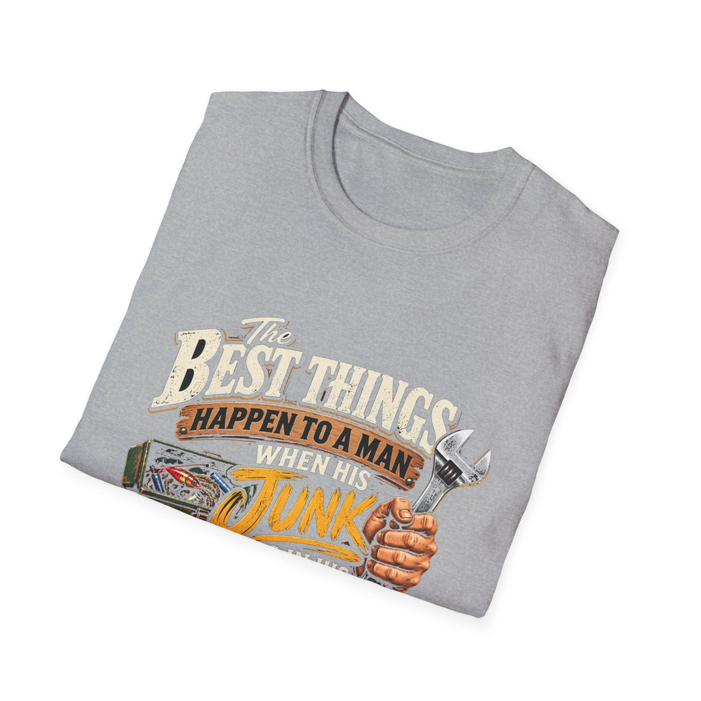 Best Things Happen in a Man's Hand - Classic Tee