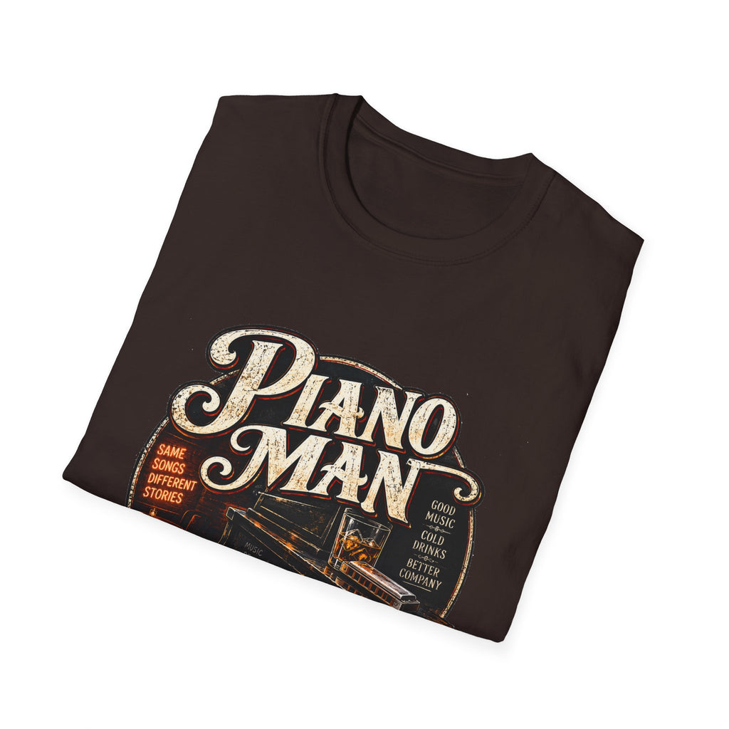 Piano Man Retro Bar - Classic Tee
