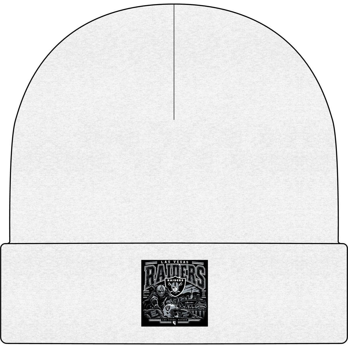 Las Vegas Raiders Nation - AS Colour 1107 Cuff Beanie