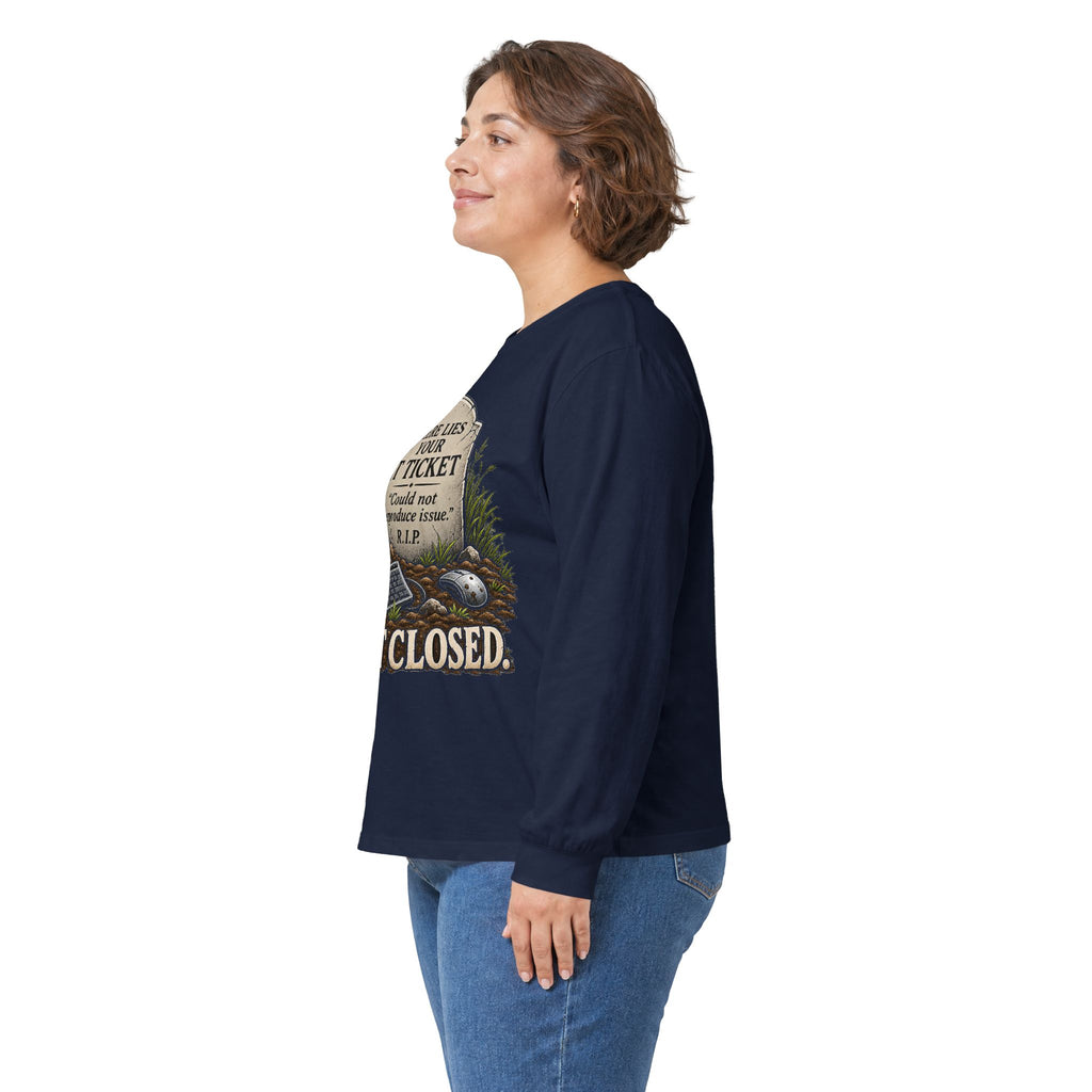 Ticket Closed - Unisex Ultra Cotton Long Sleeve Tee
