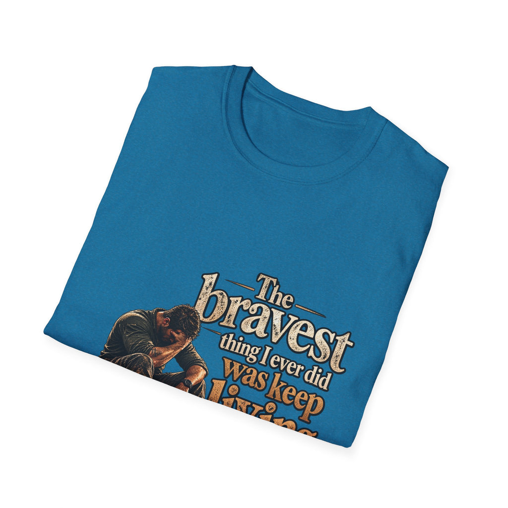 The Bravest Thing I Ever Did Was Keep Living - Classic Tee