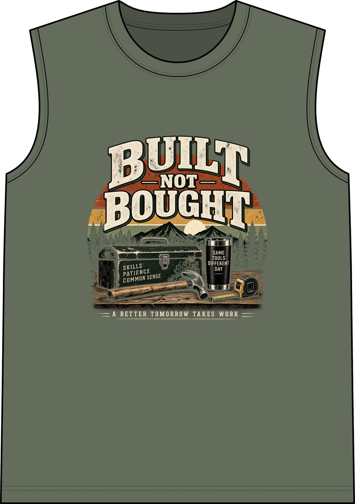 Built Not Bought - Classic Tank
