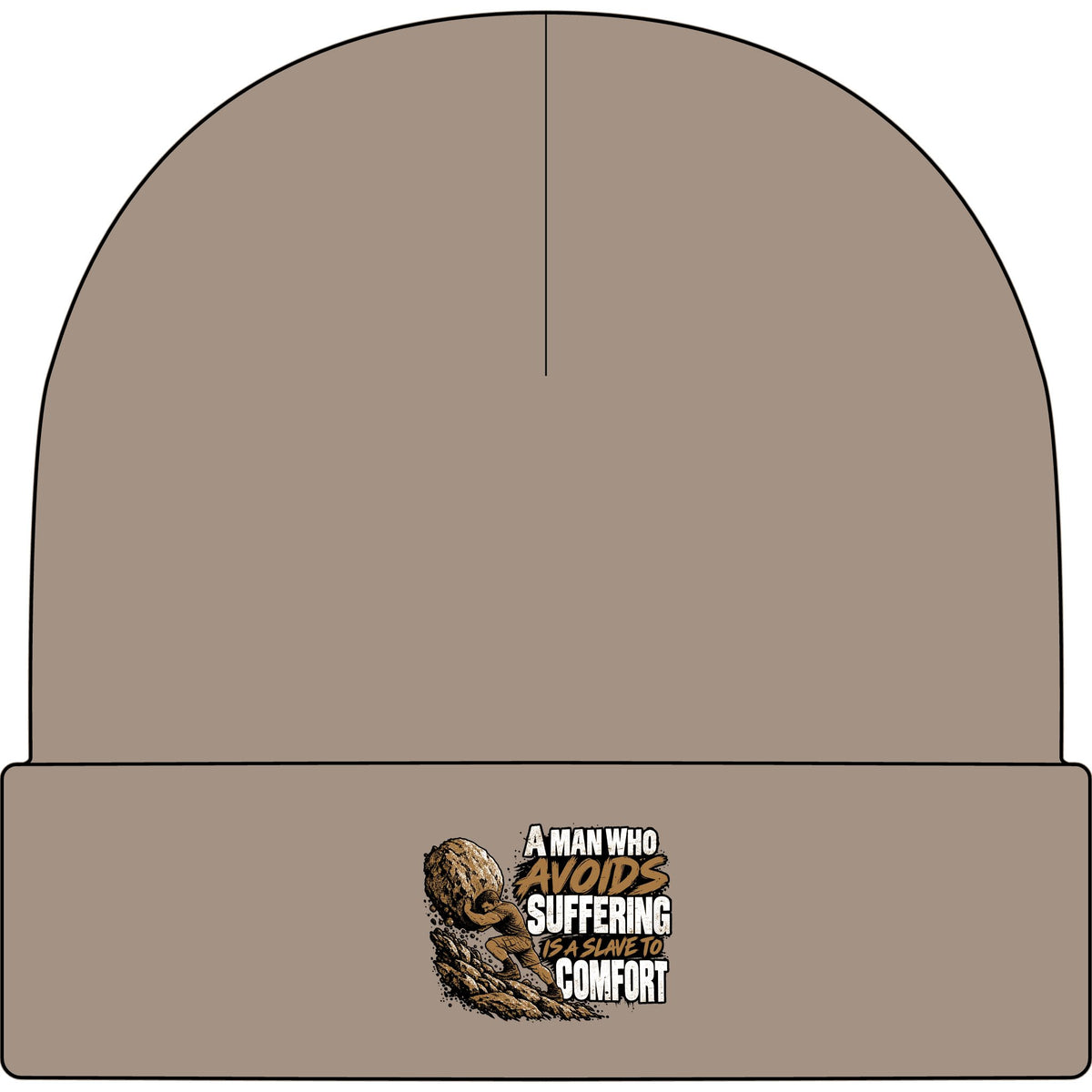 A Man Who Avoids Suffering - AS Colour 1107 Cuff Beanie