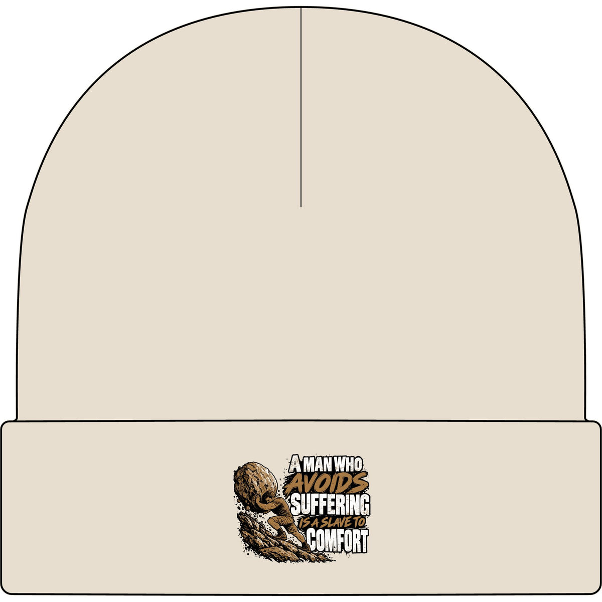 A Man Who Avoids Suffering - AS Colour 1107 Cuff Beanie