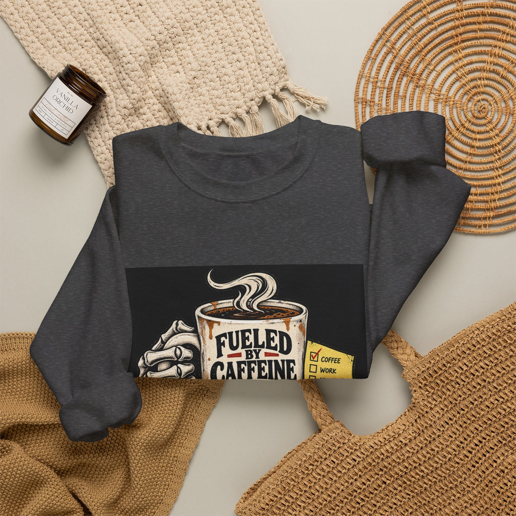 Fueled by Caffeine - Crewneck Sweatshirt
