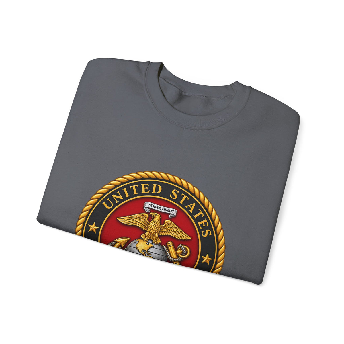 U.S. Marine Corps Emblem - Crewneck Sweatshirt