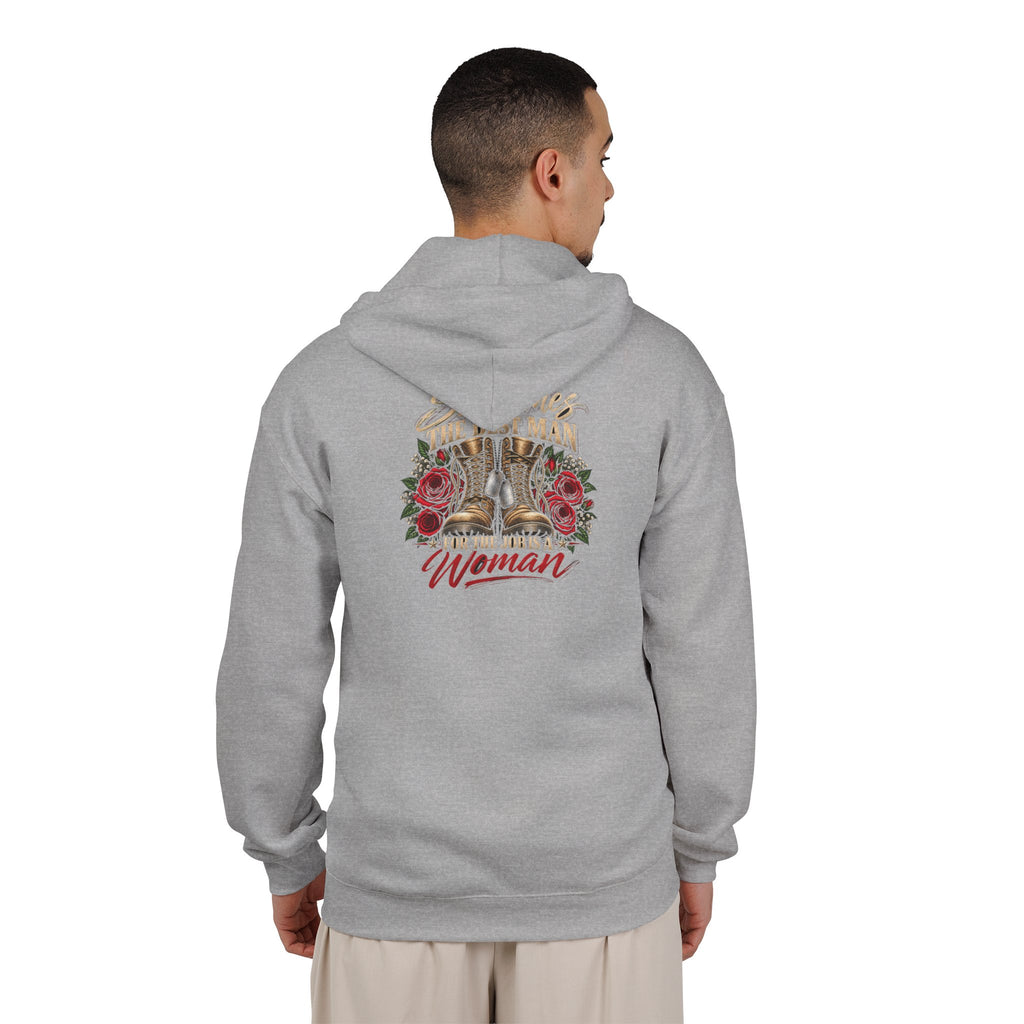Best Man for the Job - Full-Zip Hooded Sweatshirt