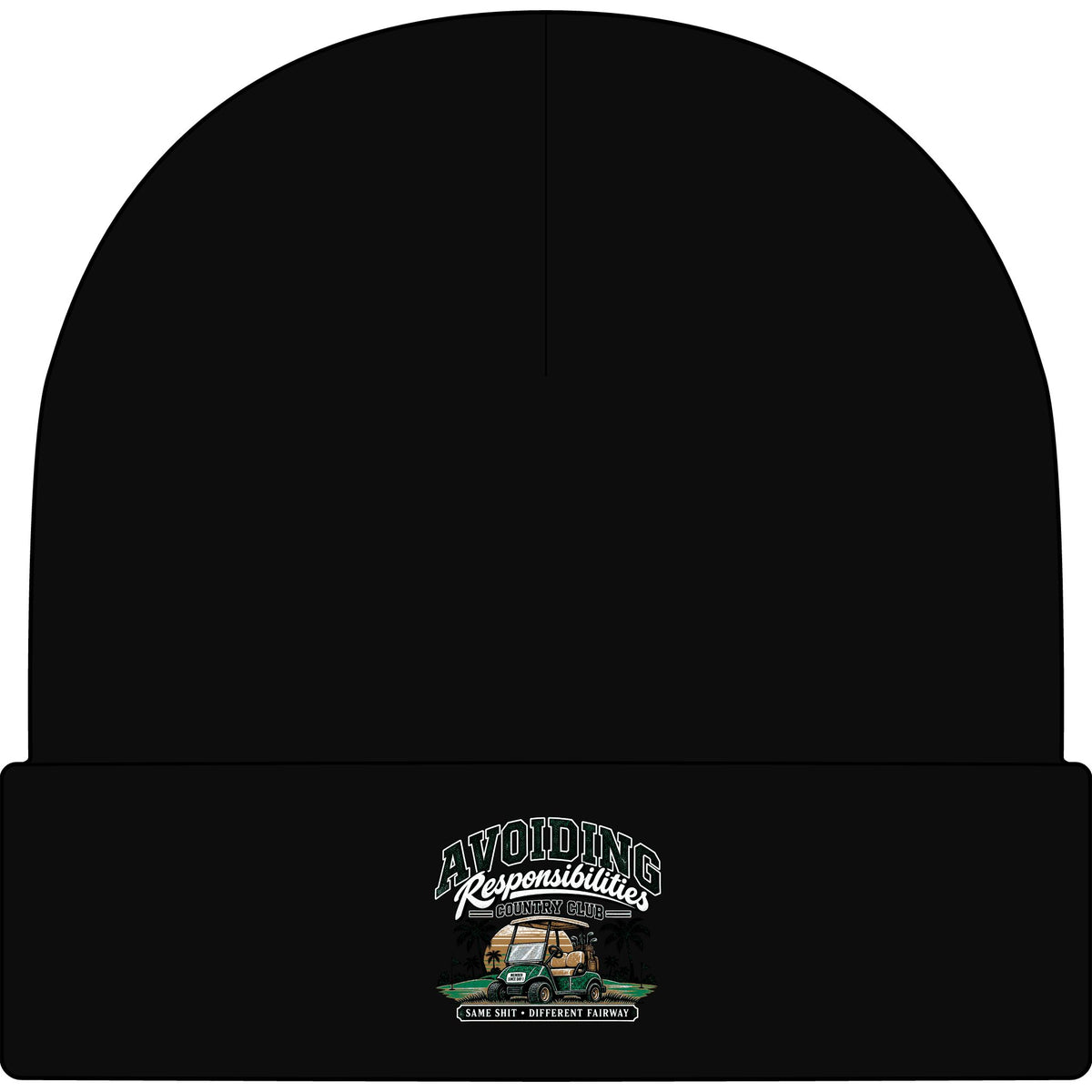 Avoiding Responsibility Country Club - AS Colour 1107 Cuff Beanie