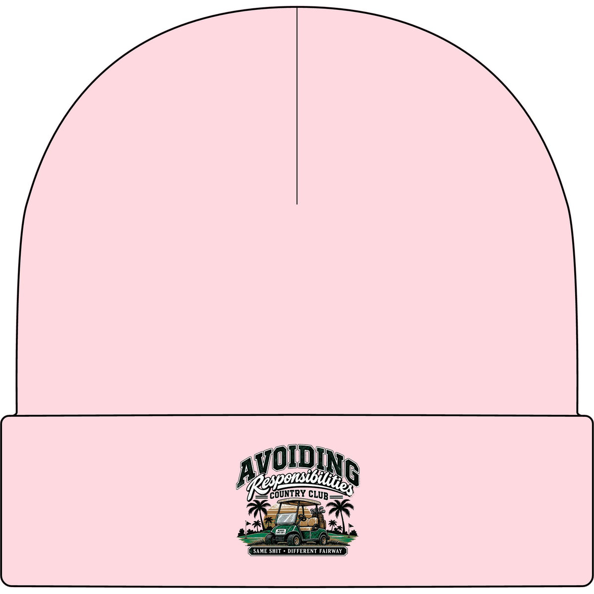 Avoiding Responsibility Country Club - AS Colour 1107 Cuff Beanie