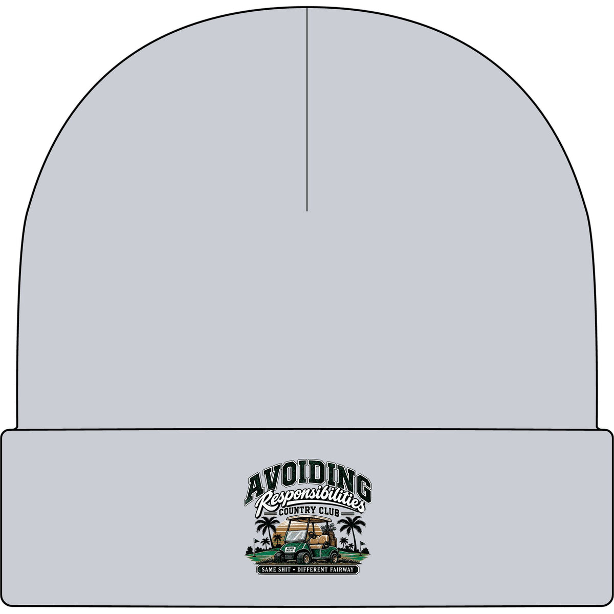 Avoiding Responsibility Country Club - AS Colour 1107 Cuff Beanie
