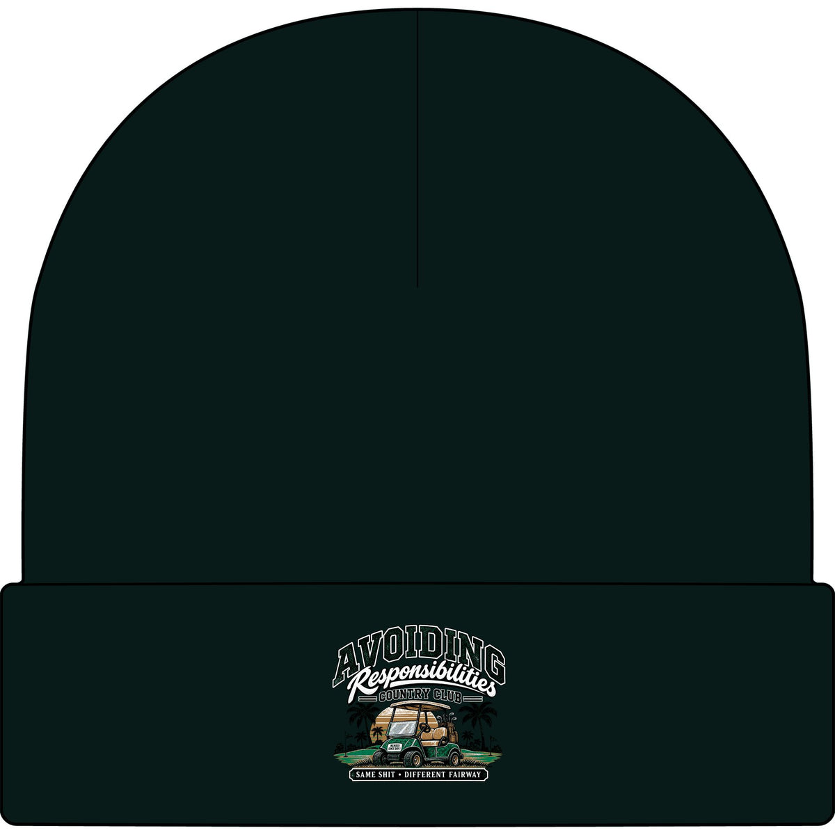 Avoiding Responsibility Country Club - AS Colour 1107 Cuff Beanie