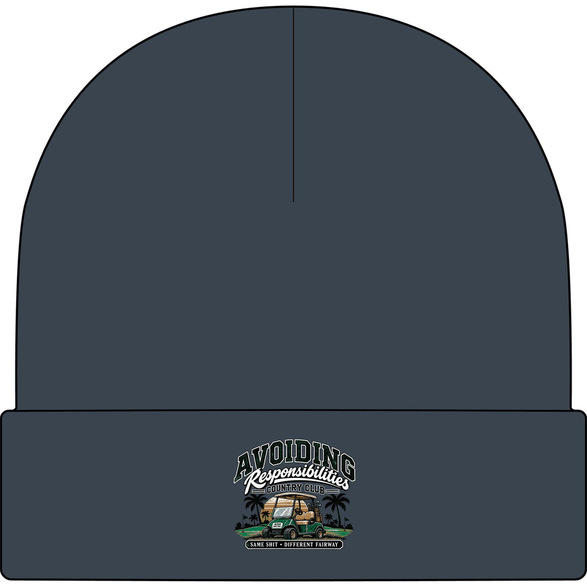 Avoiding Responsibility Country Club - AS Colour 1107 Cuff Beanie