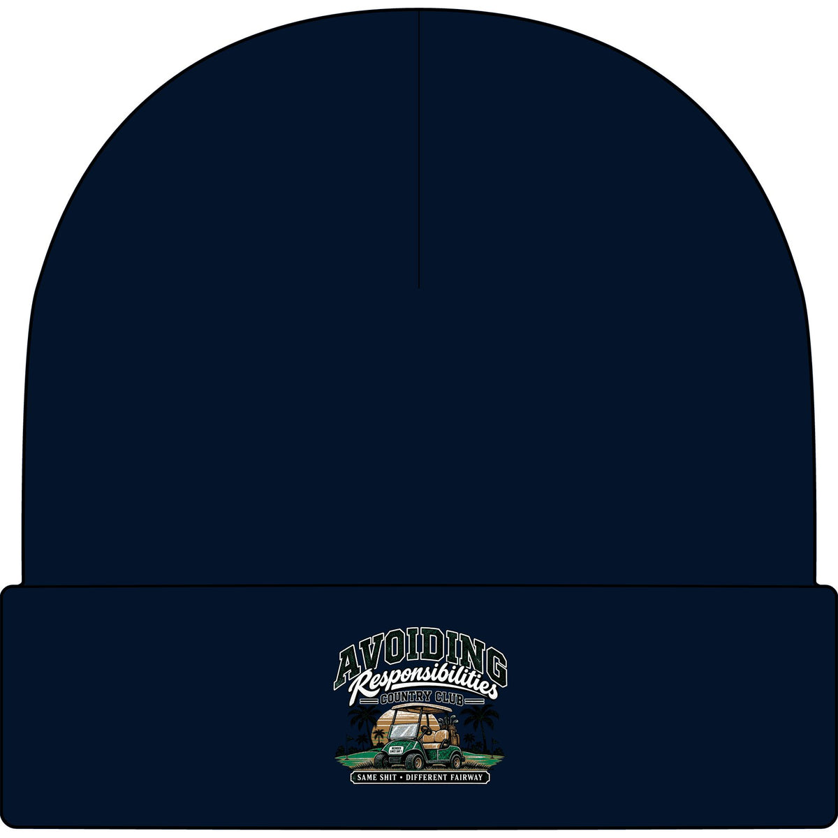 Avoiding Responsibility Country Club - AS Colour 1107 Cuff Beanie