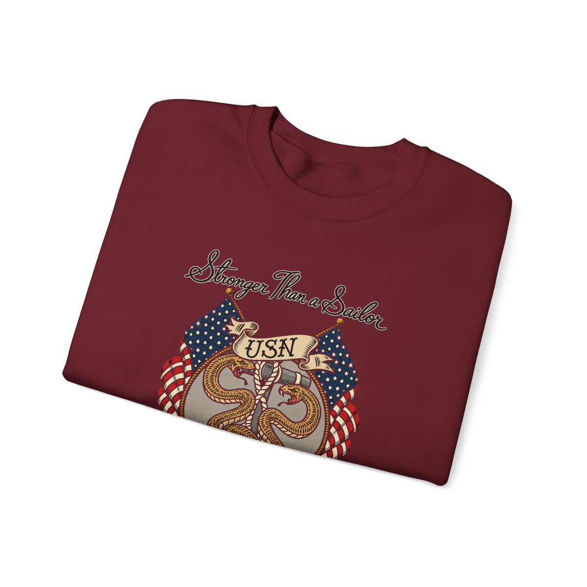 Corpsman Pride Crest - Crewneck Sweatshirt