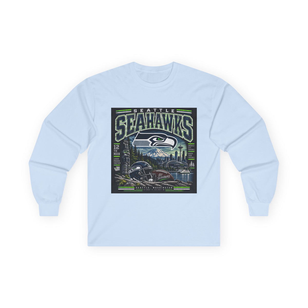 Seattle Seahawks Pride - Unisex Ultra Cotton Long Sleeve Tee