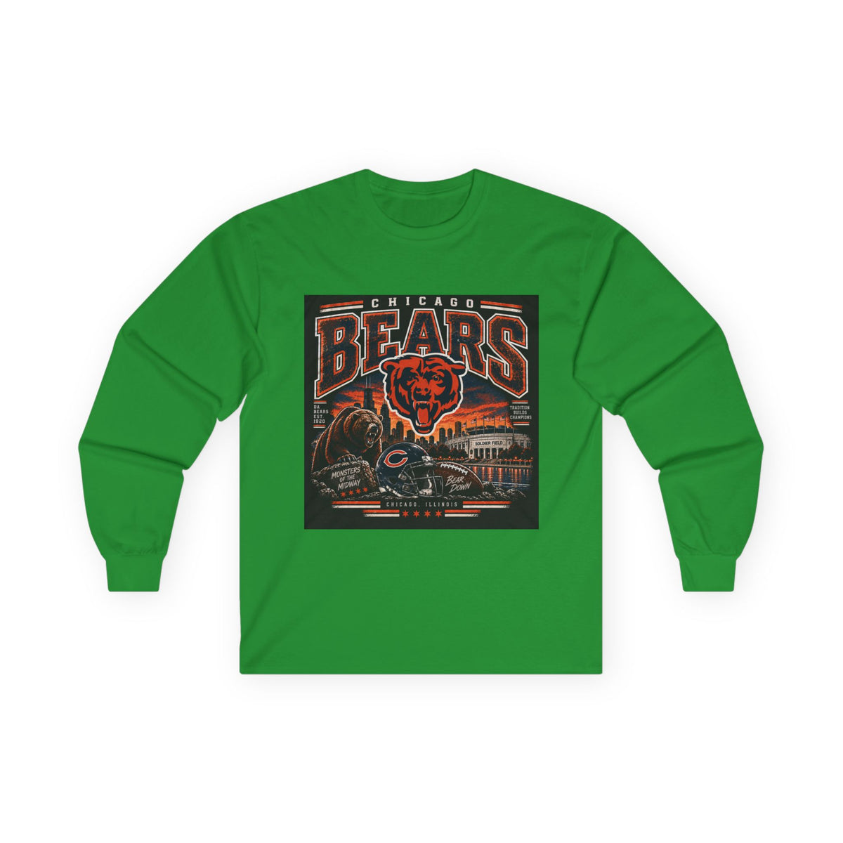 Chicago Bears Pride - Unisex Ultra Cotton Long Sleeve Tee