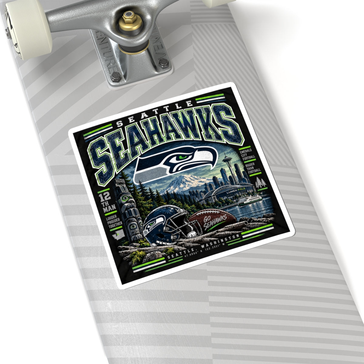 Seattle Seahawks - Kiss-Cut Sticker