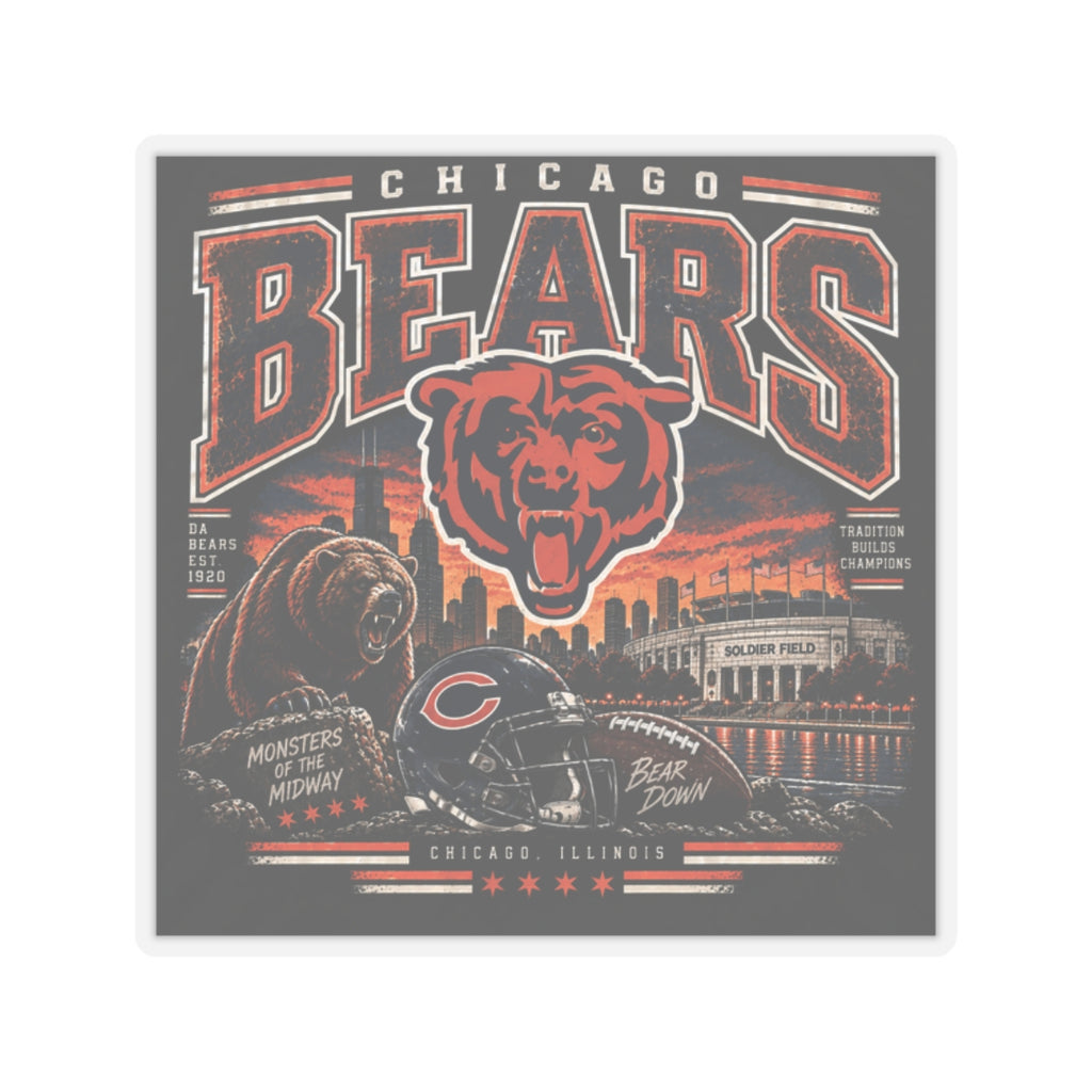 Chicago Bears - Kiss-Cut Sticker