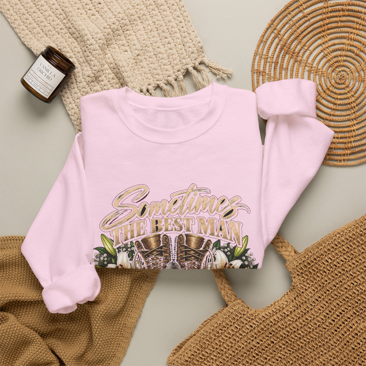 Sometimes Best Man Woman - Crewneck Sweatshirt