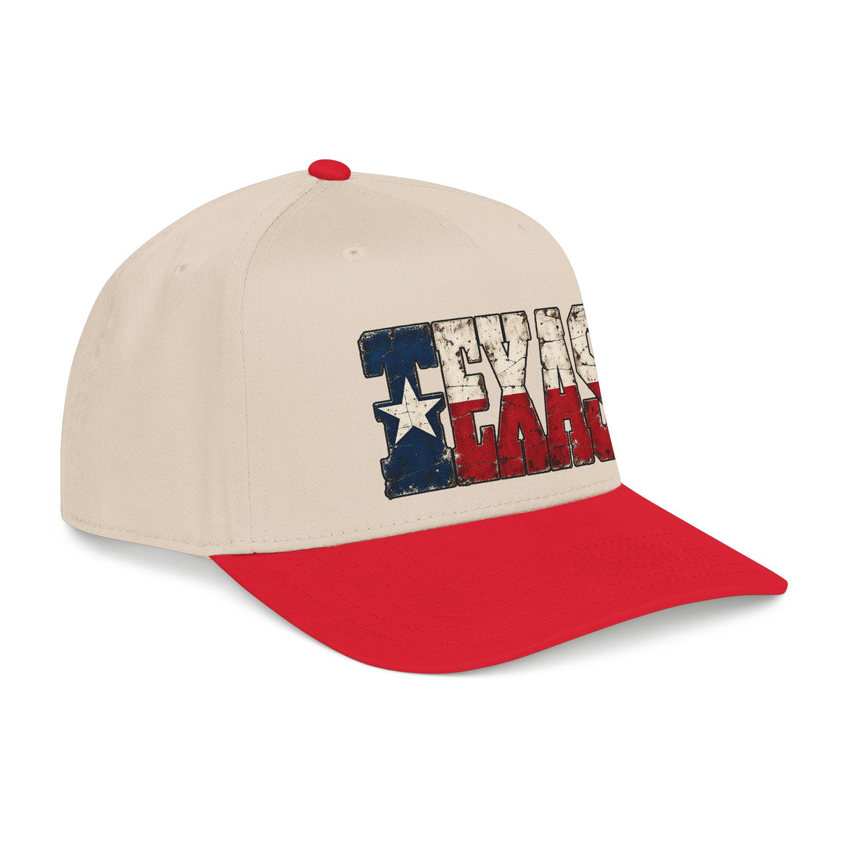 Texas Flag Block Letters - OTTO Baseball Hat