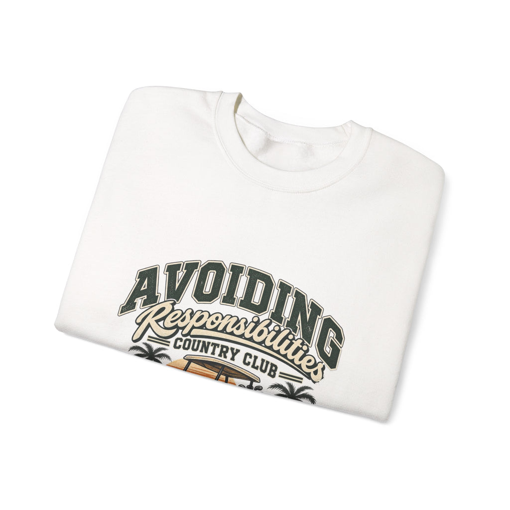 Avoiding Responsibility Country Club - Crewneck Sweatshirt