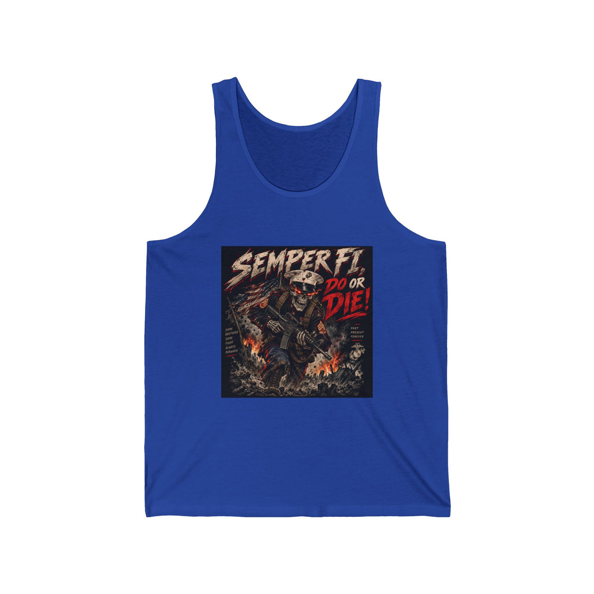 Semper Fi Do or Die - Athletic Tank