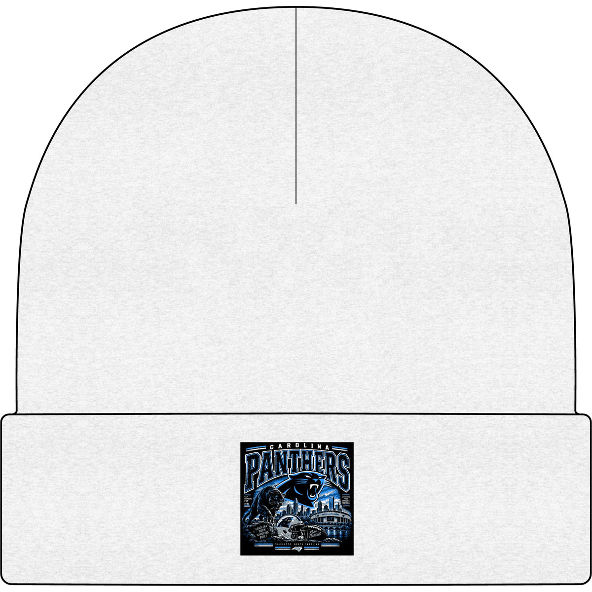 Carolina Panthers Keep Pounding - AS Colour 1107 Cuff Beanie