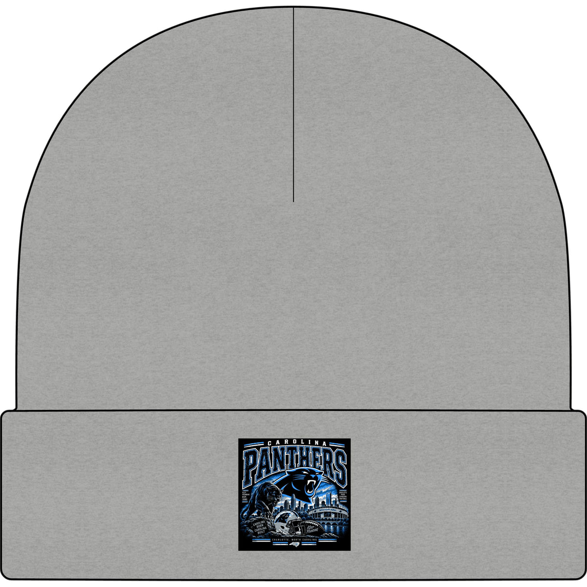 Carolina Panthers Keep Pounding - AS Colour 1107 Cuff Beanie