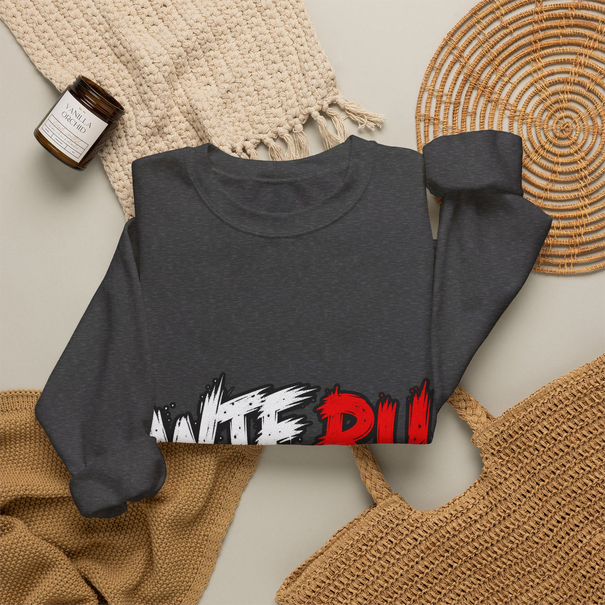 WTF RU LOOKIN AT - Crewneck Sweatshirt