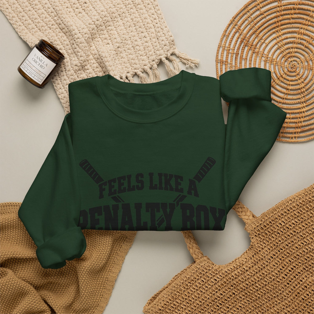 Penalty Box Night - Crewneck Sweatshirt