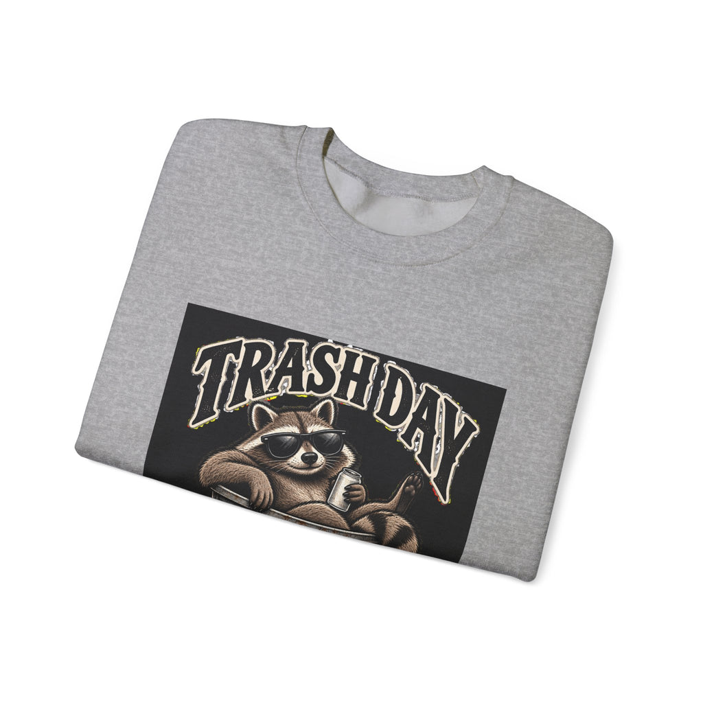 Trash Day Rest Day - Crewneck Sweatshirt