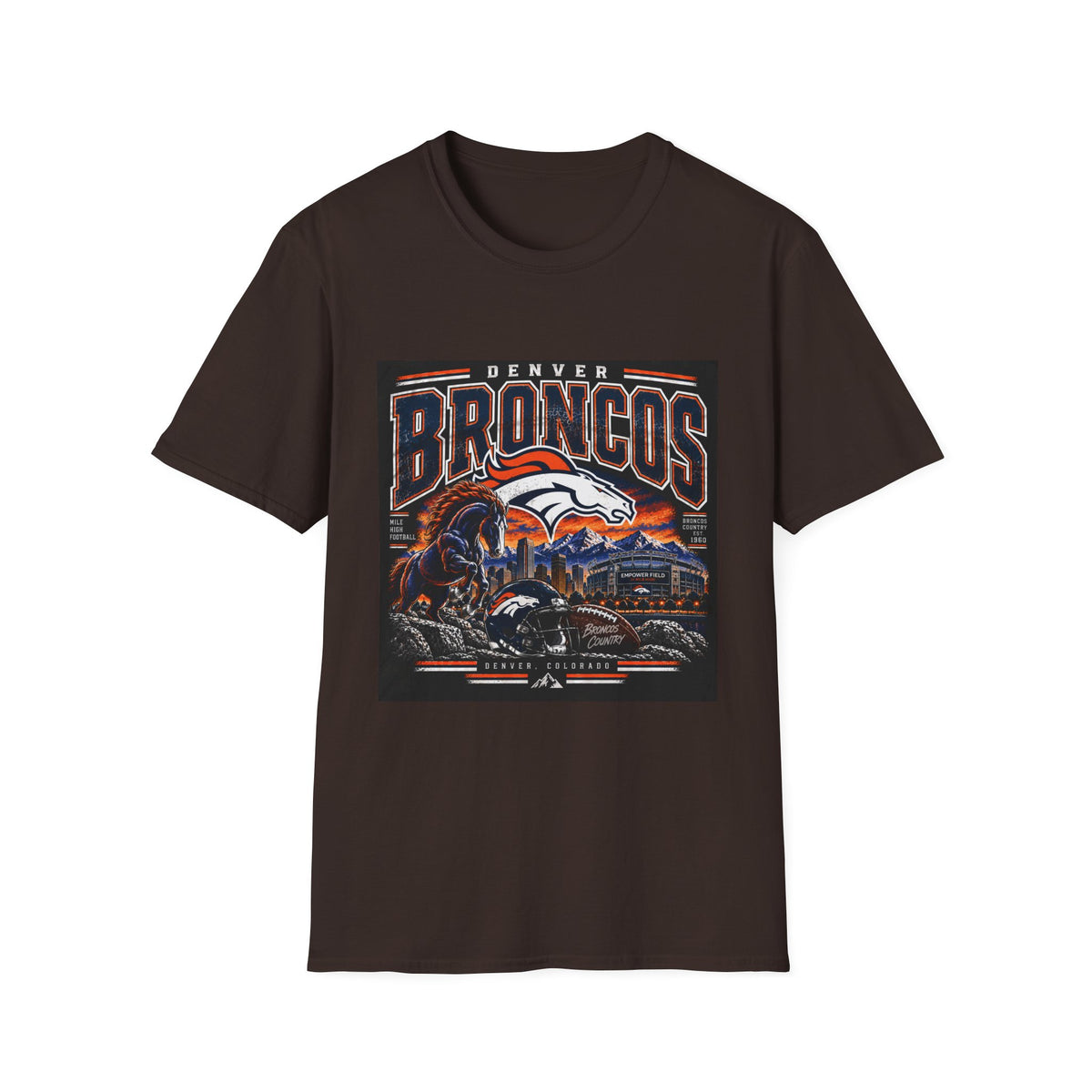 Denver Broncos Mile High Pride - Classic Tee