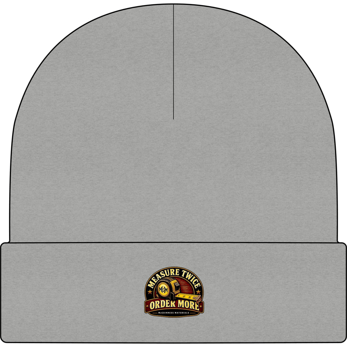 Measure Twice, Order More - AS Colour 1107 Cuff Beanie