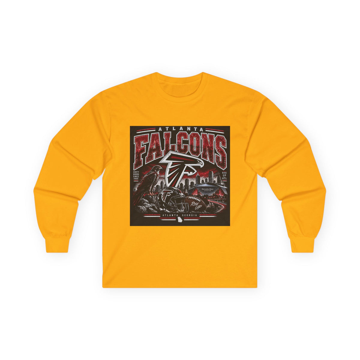 Atlanta Falcons Rise Up - Unisex Ultra Cotton Long Sleeve Tee