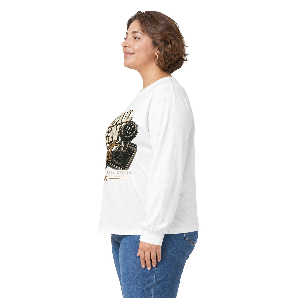 Real Men Shift - Unisex Ultra Cotton Long Sleeve Tee