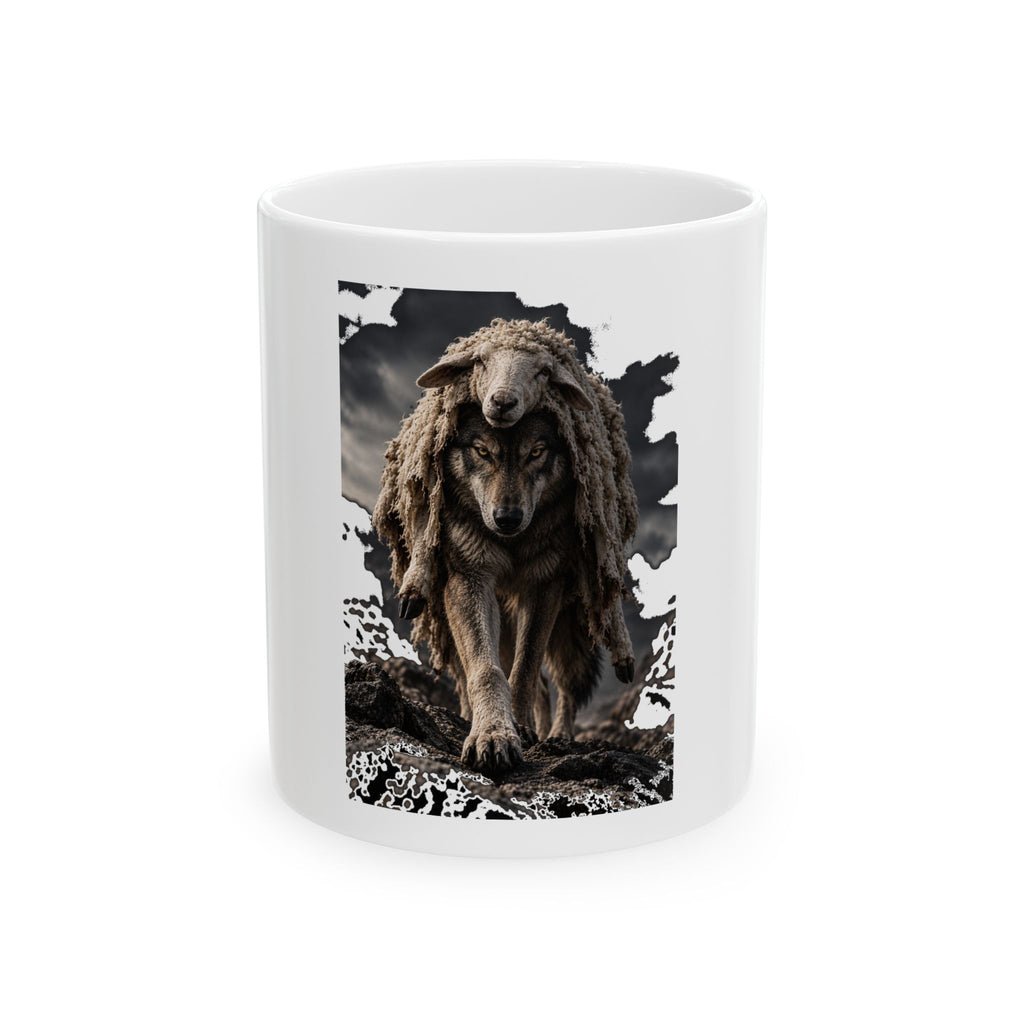 Wolf in Sheep's Clothing - Ceramic Mug 11oz and 15oz
