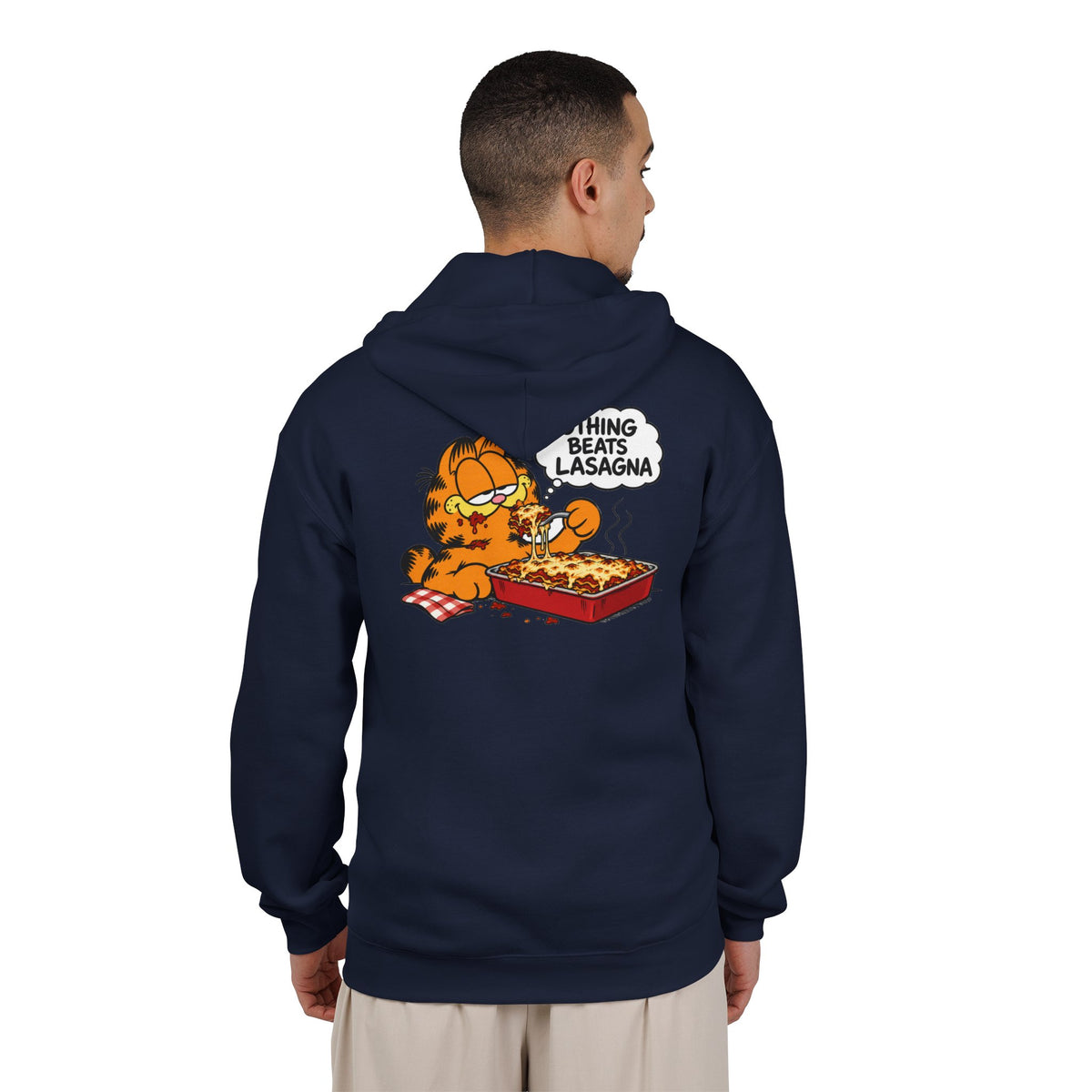 Nothing Beats Lasagna - Full-Zip Hooded Sweatshirt