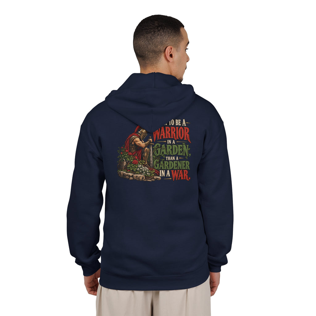 Warrior In A Garden - Full-Zip Hooded Sweatshirt