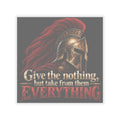 Spartan Helmet - Take Everything - Kiss-Cut Sticker