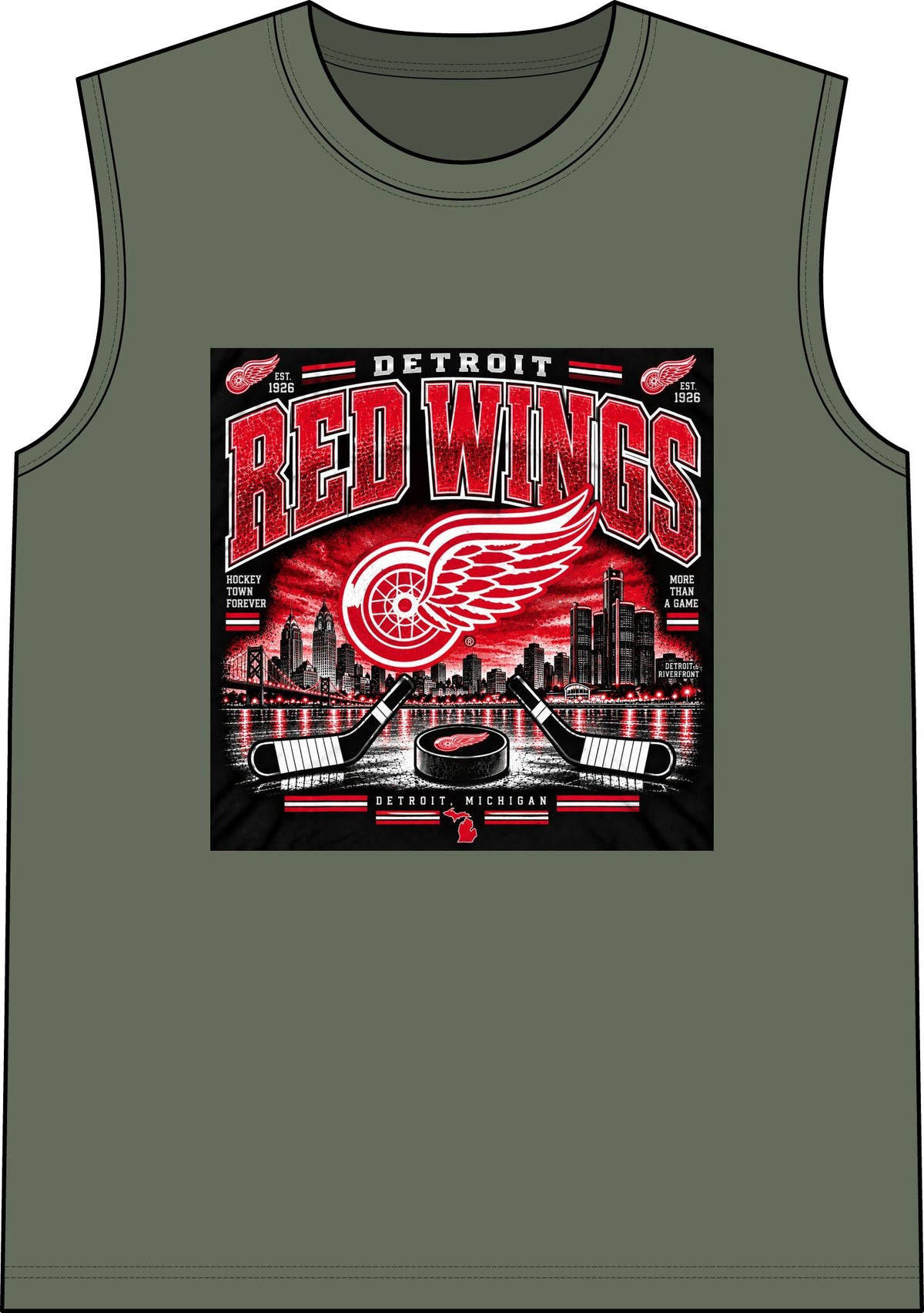 Detroit Red Wings - Classic Tank
