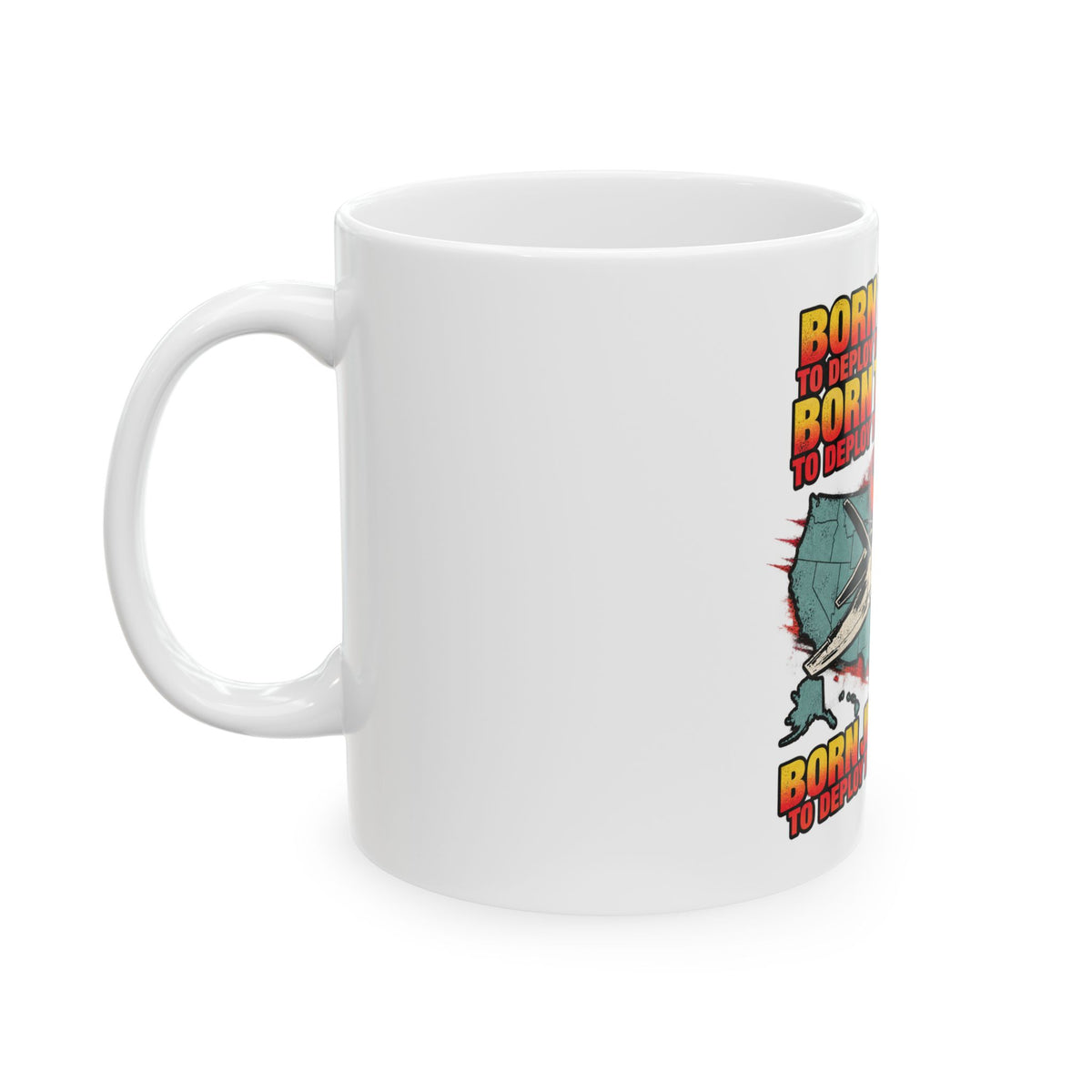 Desert Deployment Tee - Ceramic Mug 11oz and 15oz