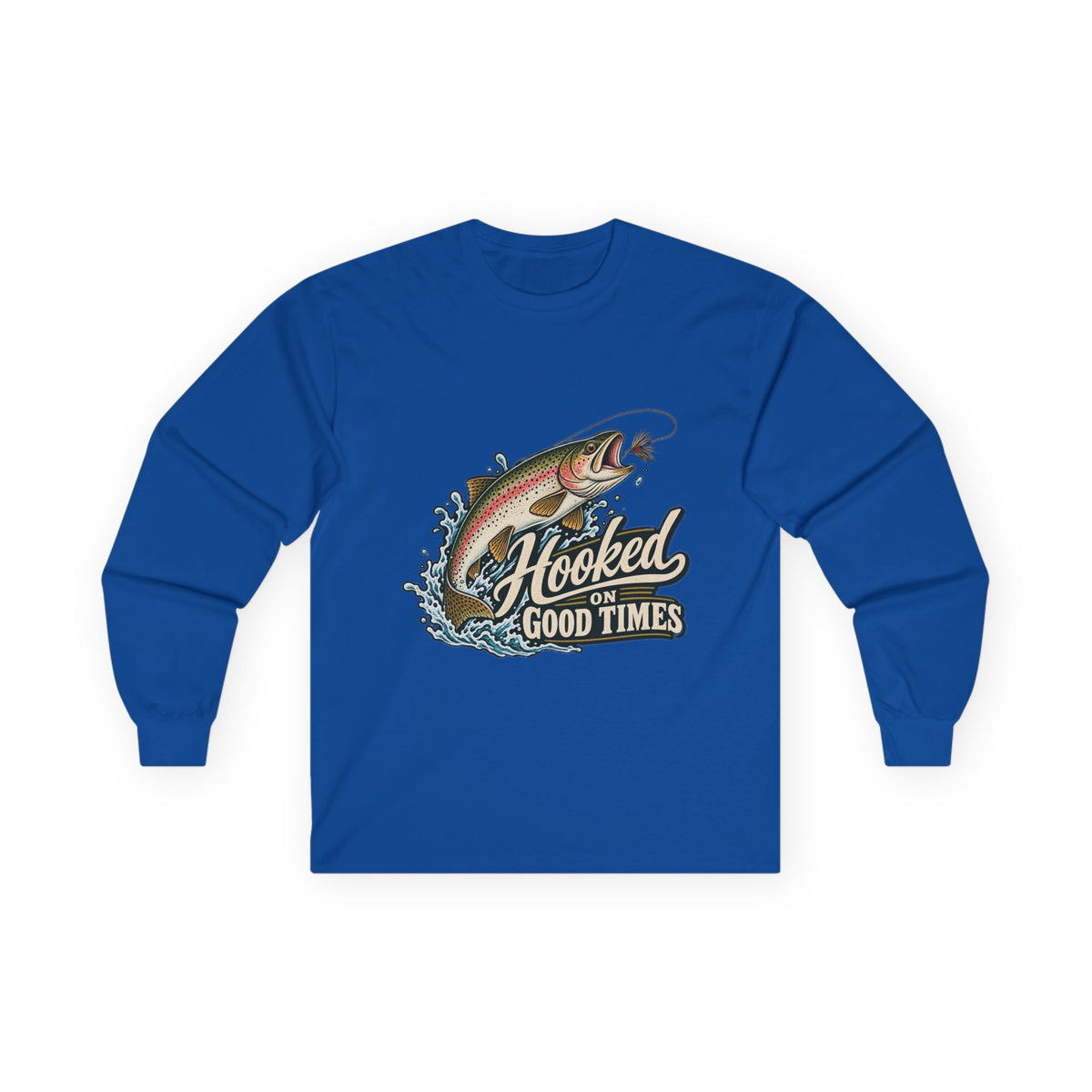Hooked on Good Times - Unisex Ultra Cotton Long Sleeve Tee