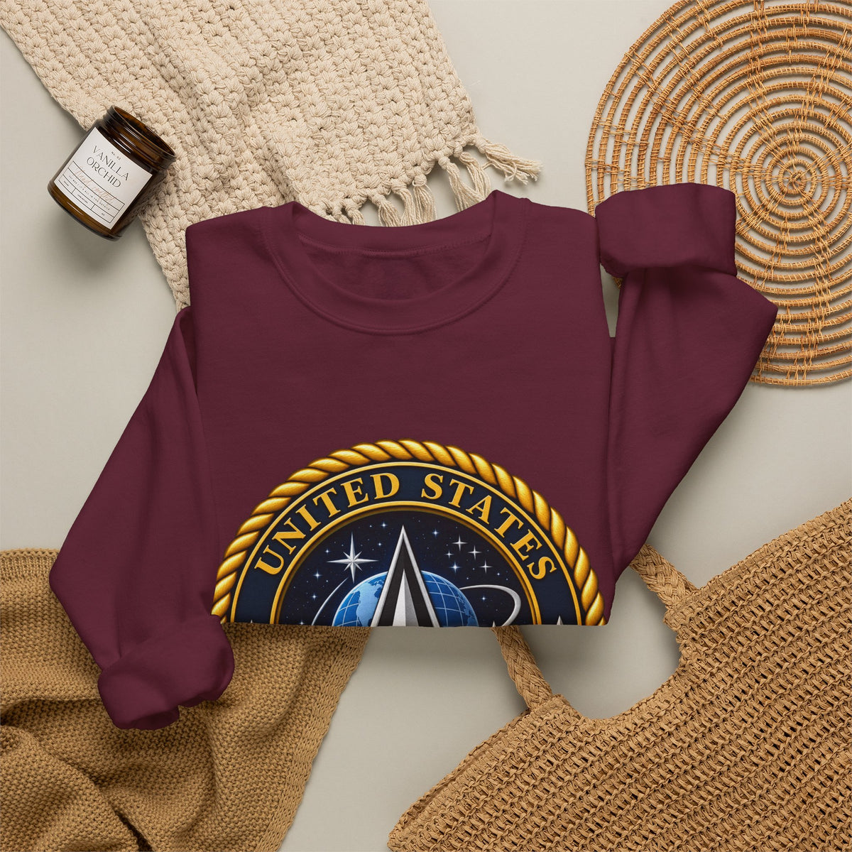U.S. Space Force Emblem - Crewneck Sweatshirt